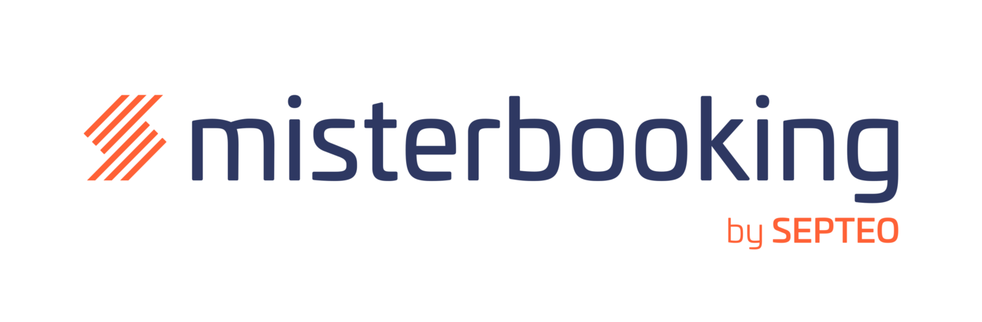 Logo integración MisterBooking con Tilopay